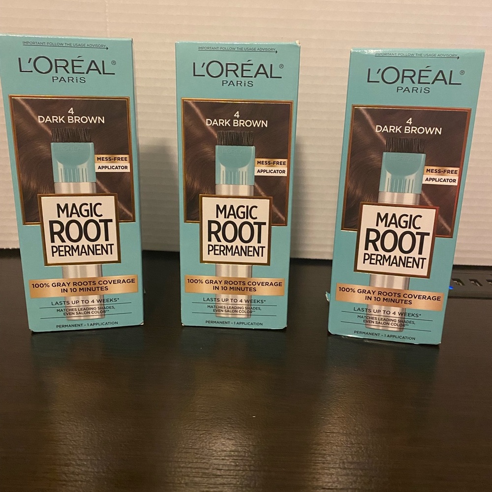 L'Oreal Paris Magic Root Permanent Hair Color - Dark Brown - Picture 3 of 3